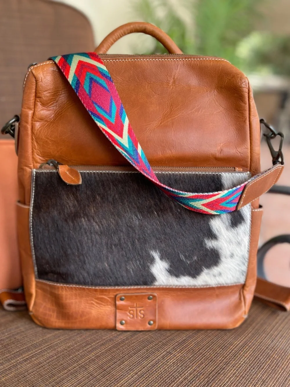 NWOT - Basic Bliss Leather Backpack by STS